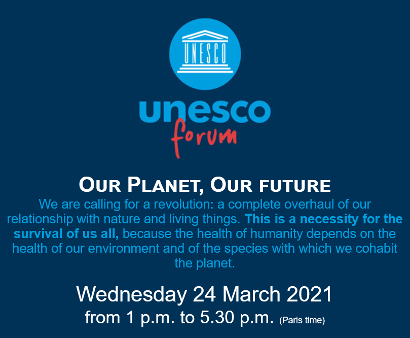 Invitation to the UNESCO Forum on Biodiversity